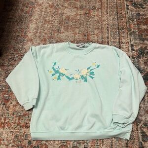 Floral embroidered Sweatshirt